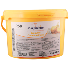 PRALIN CROQUANT LEMON CITRON MERINGUE CSM FRANCE MARGUERITE  GALEATA 4KG